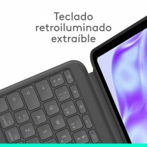 Housse pour Tablette et Clavier Logitech 920-012667 Graphite QWERTY