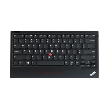 Bluetooth-Tastatur Lenovo ThinkPad Trackpoint II Schwarz Qwerty Spanisch