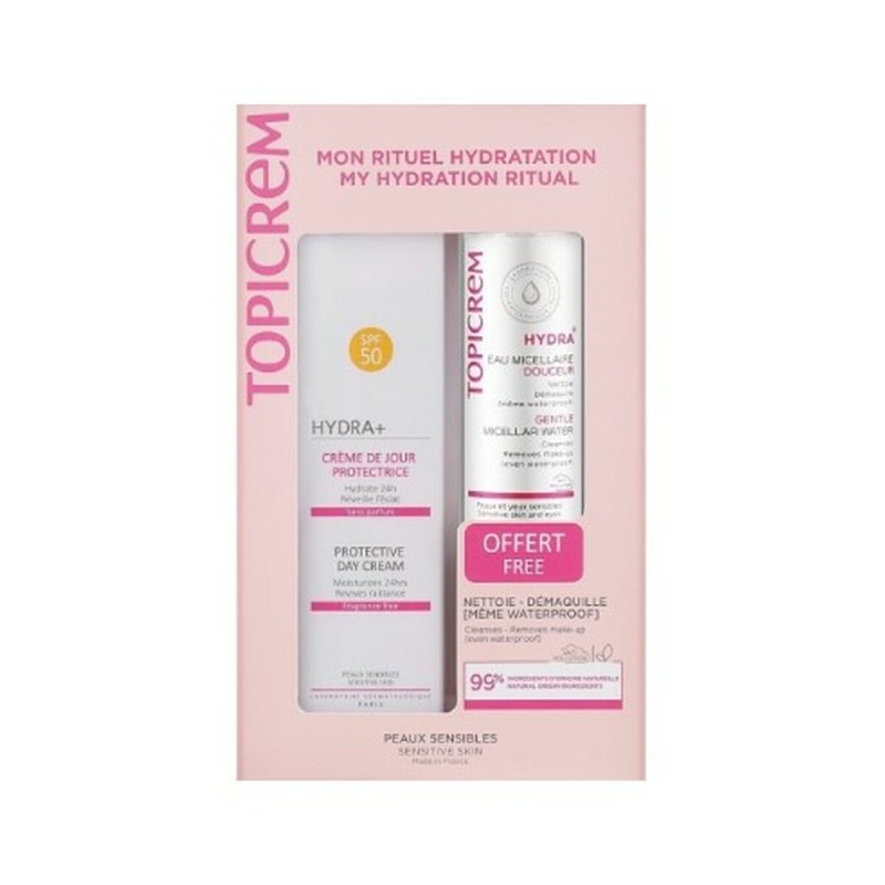 Kosmetik-Set Topicrem Crema Día Protectora Lote 2 Stücke