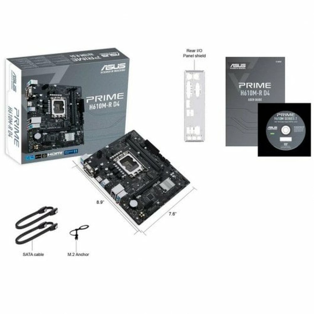 Carte Mère Asus PRIME H610M-R D4 H610 LGA 1700