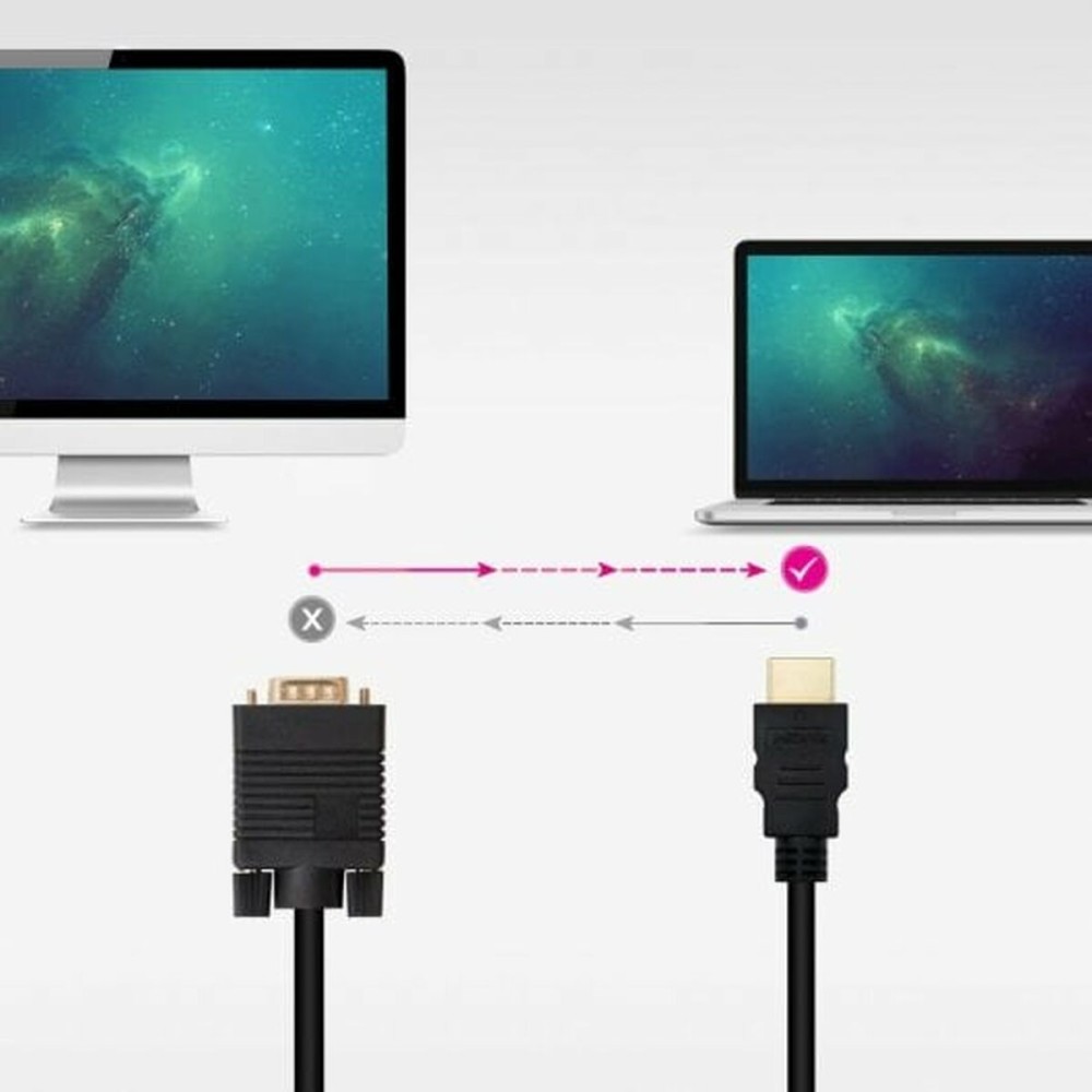 Câble HDMI NANOCABLE 10.15.4348 Noir 1,8 m