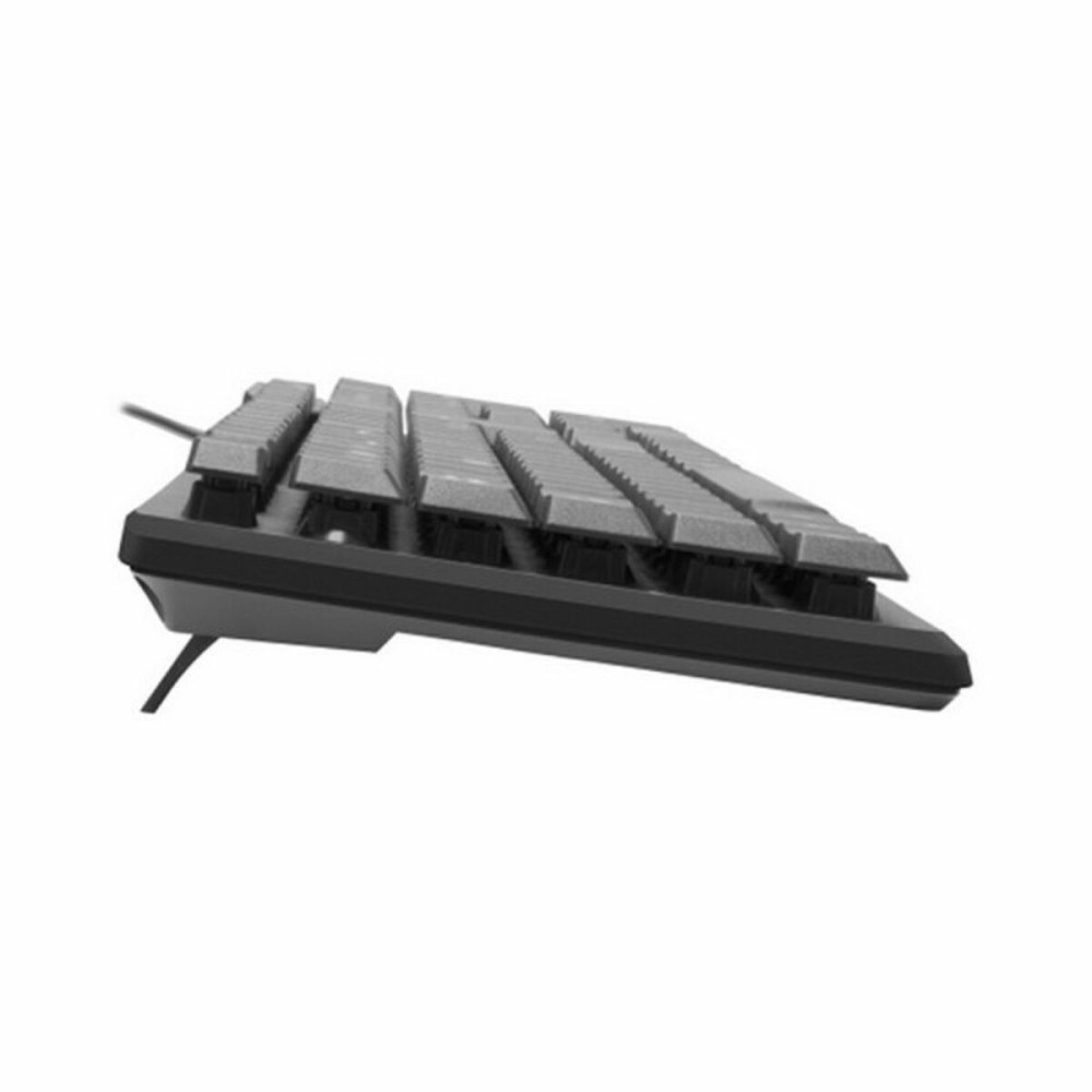 Tastatur Tacens AK0ES Schwarz Qwerty Spanisch QWERTY