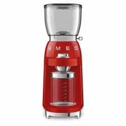 Electric Grinder Smeg CGF11RDEU Red Transparent 150 W 350 g