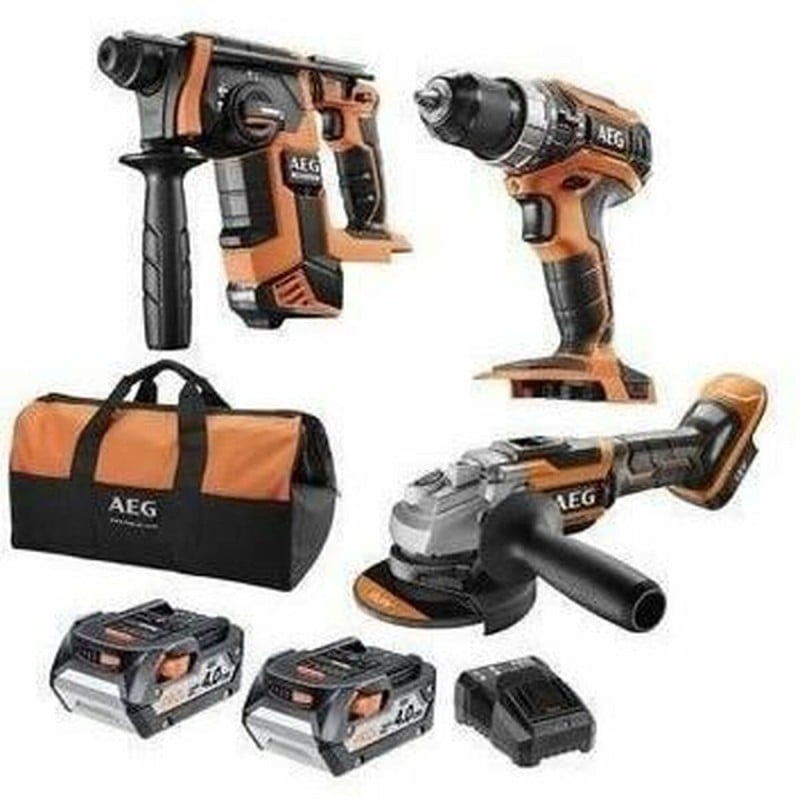 Drill and accessories set AEG Powertools