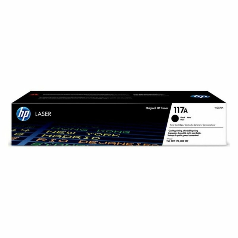 Toner original HP 117A Cyan