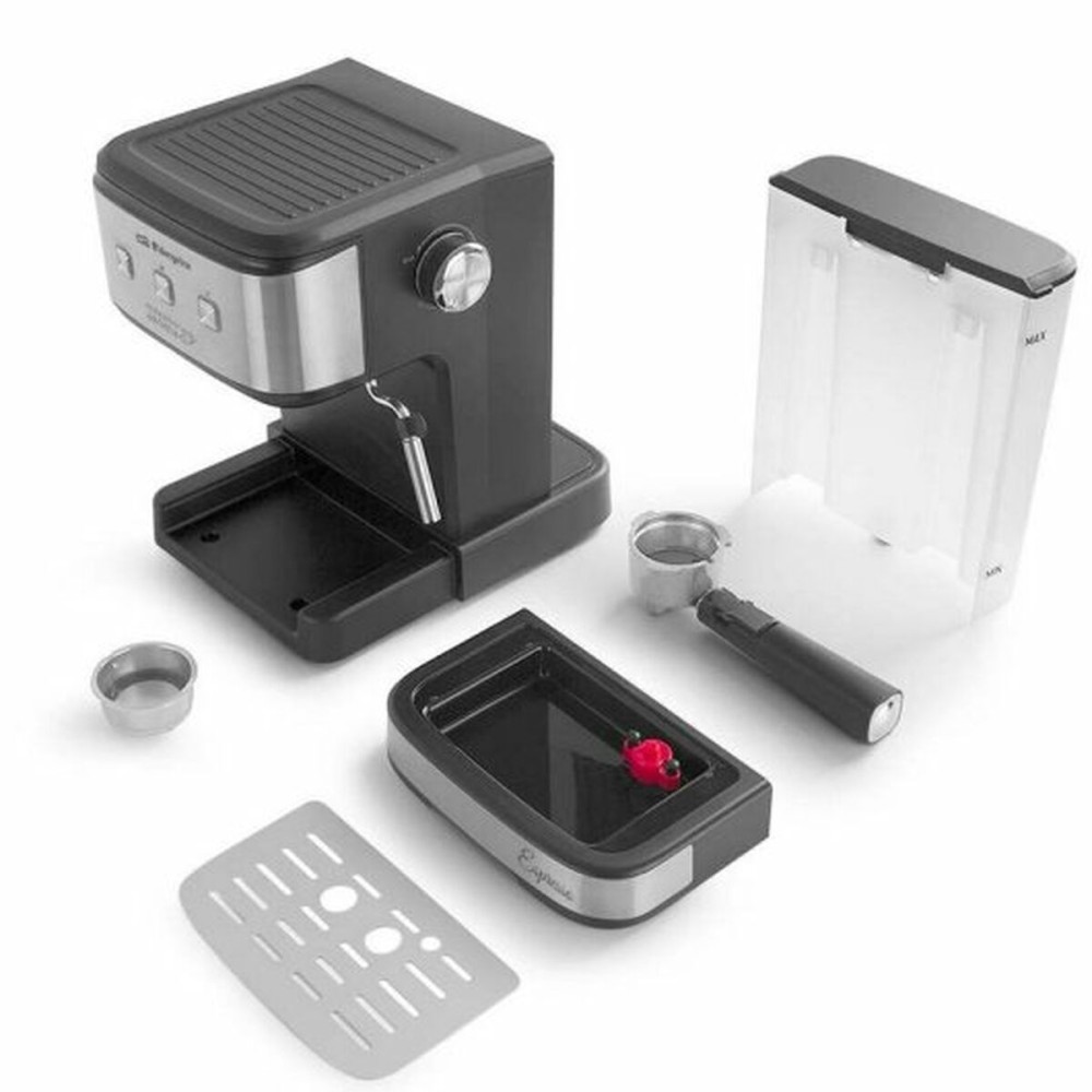 Filterkaffeemaschine Orbegozo 18062 Silberfarben