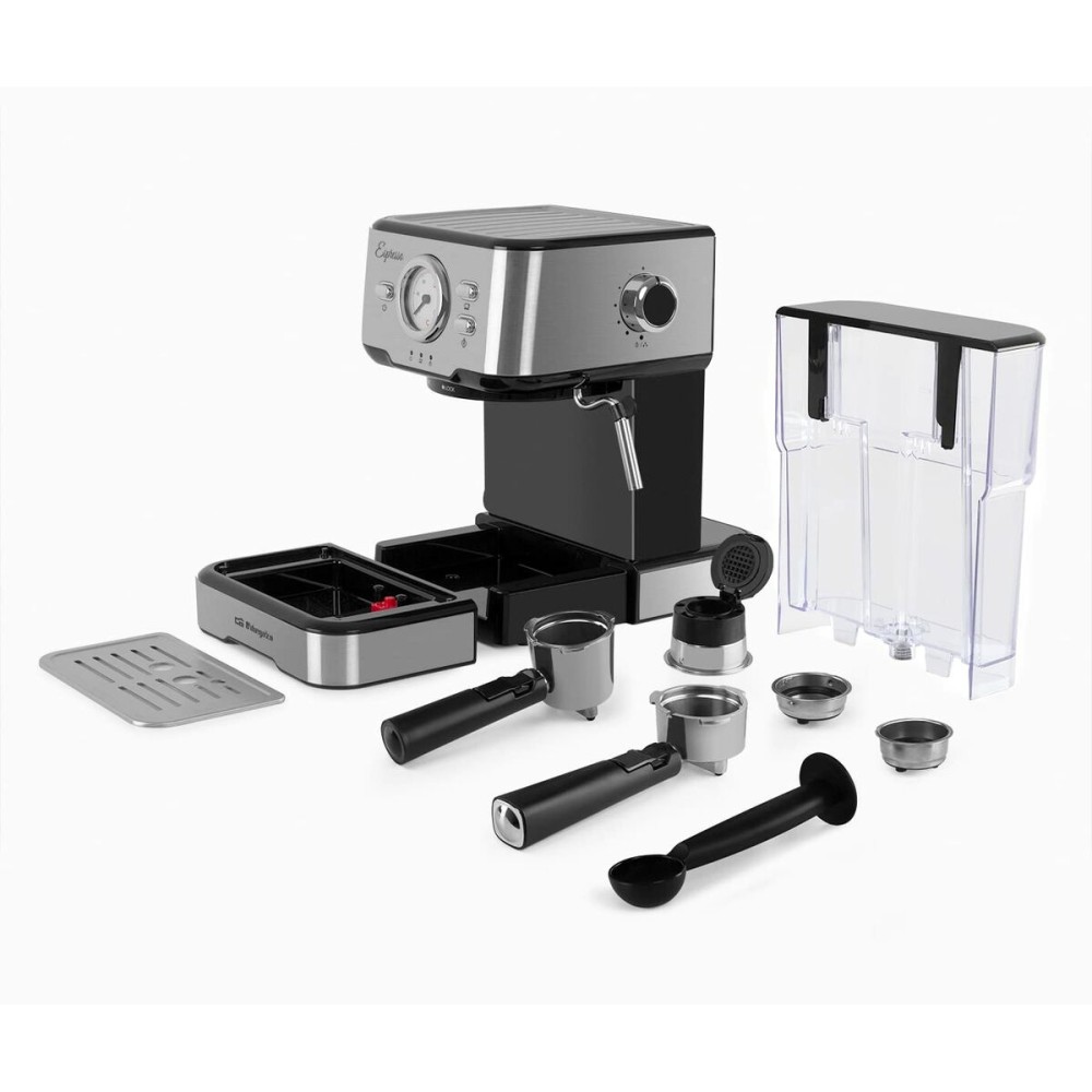 Cafetière superautomatique Orbegozo 17762 ORB Argent 1,5 L