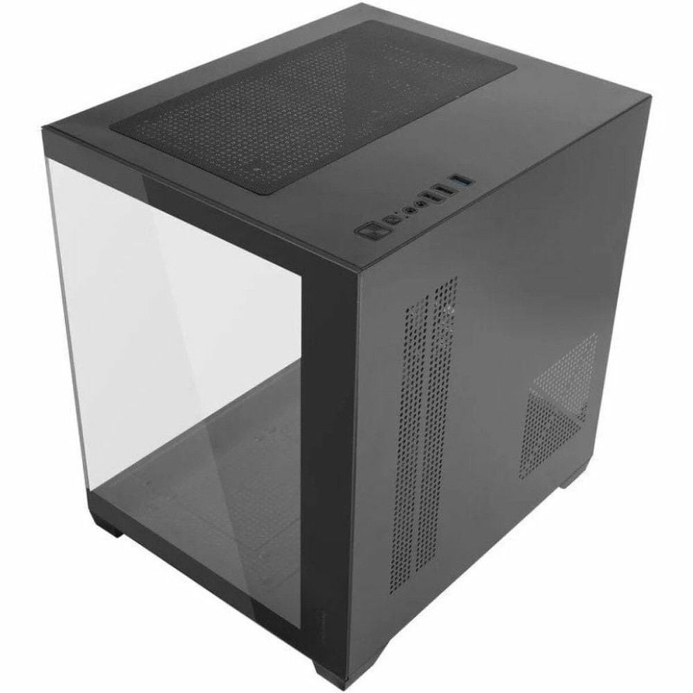 Mini-Tower Gehäuse Mikro ATX / ITX Mars Gaming MCVIEW2 Schwarz