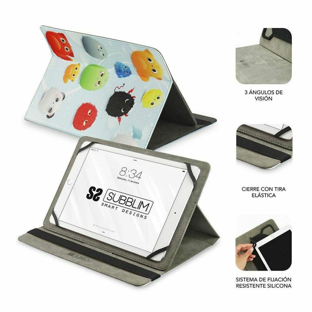 Tablet cover Subblim SUB-CUT-4TC001 Multicolour Printed