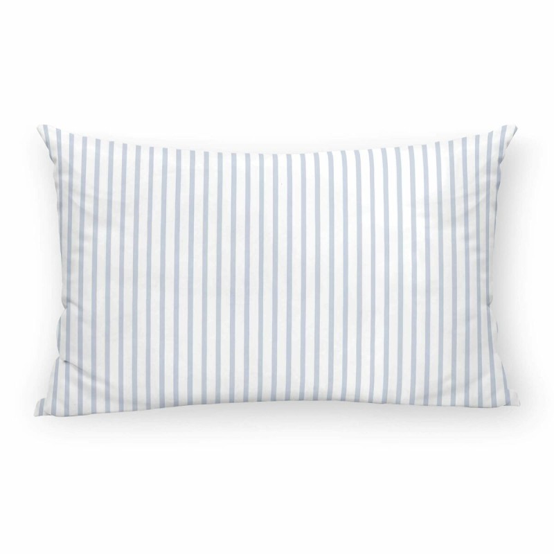 Housse de coussin Decolores Rayas Bleu 30 x 50 cm 100 % coton