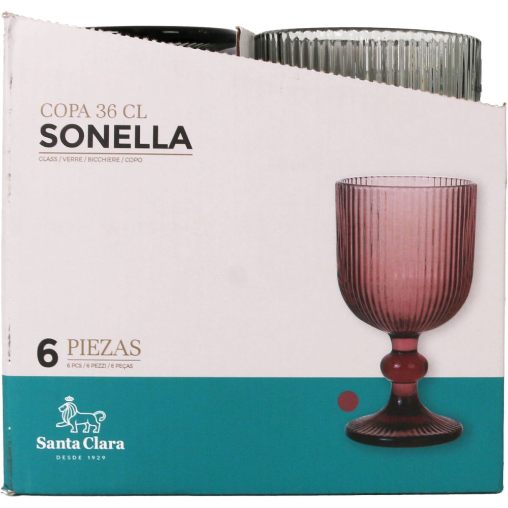 Champagnerglas Santa Clara Sonella grün (36 Stück)