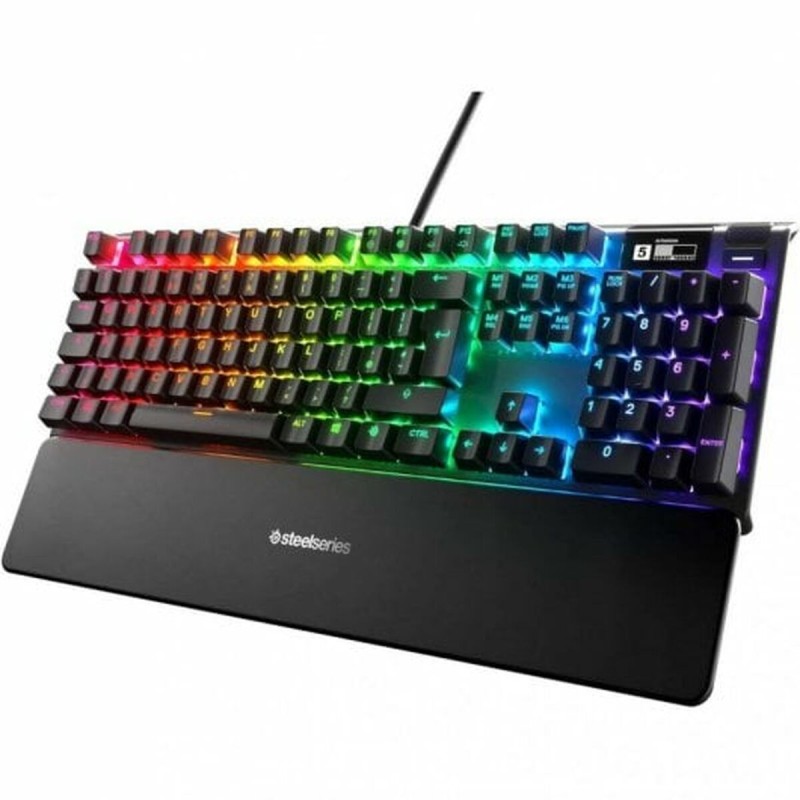 Tastatur SteelSeries Apex 5 Qwerty Spanisch Schwarz