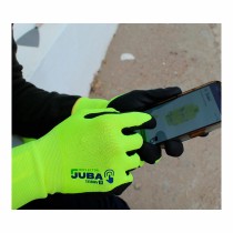 Arbeitshandschuhe JUBA Eco-Nit Foam Gelb