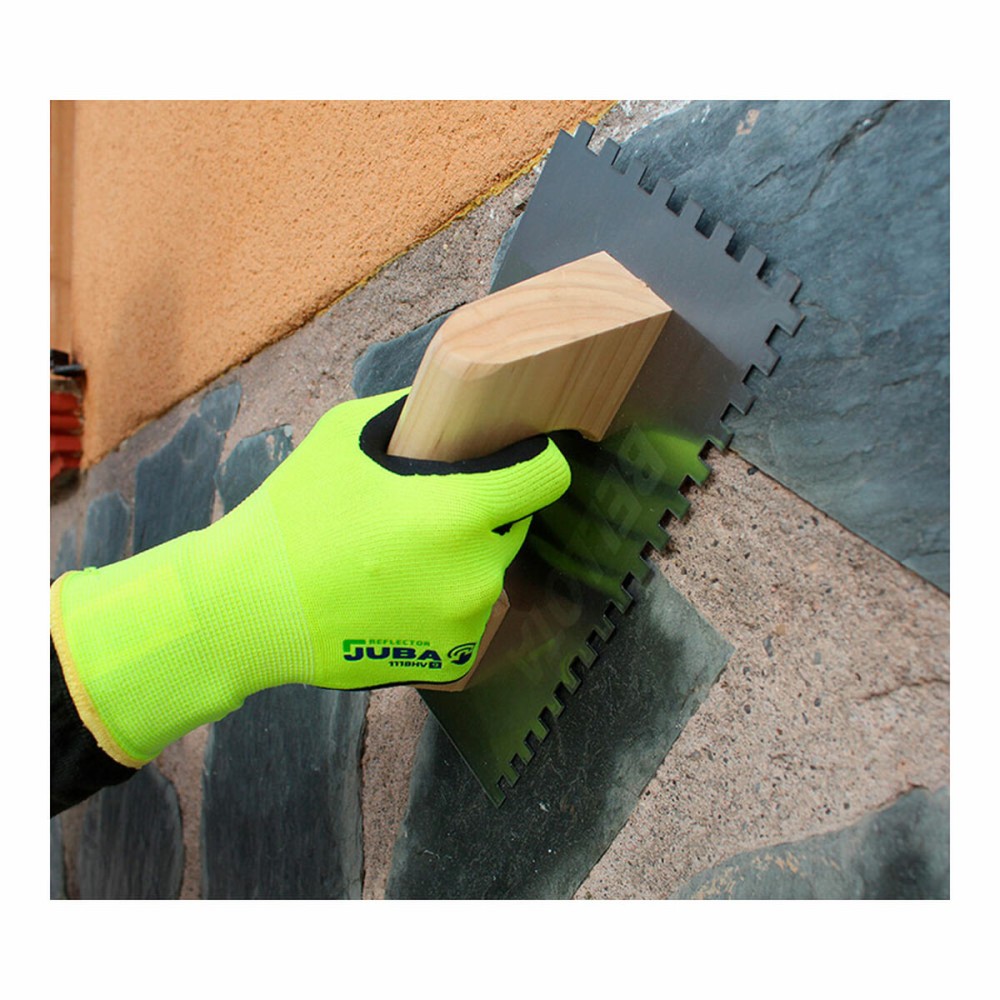 Arbeitshandschuhe JUBA Eco-Nit Foam Gelb