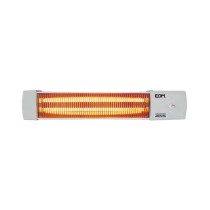 Quartz Heater EDM 07103 07103 White Grey 600-1200 W Baths