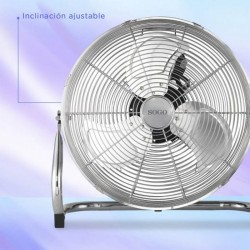 Table Fan Sogo 90 W Silver