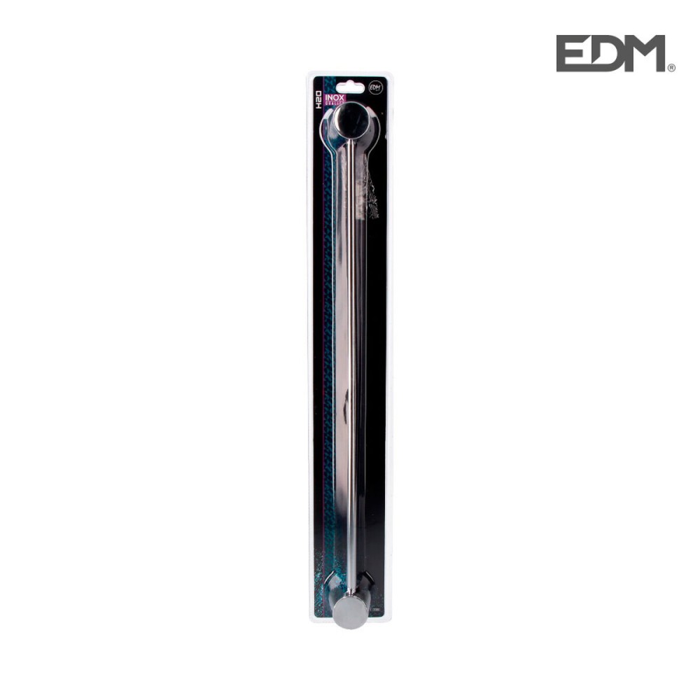 Porte-serviettes à barre EDM 01380 Argenté Acier inoxydable Ø 3,81 x 57,24 cm
