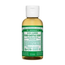 Savon liquide Dr Bronner's 60 ml Amandes