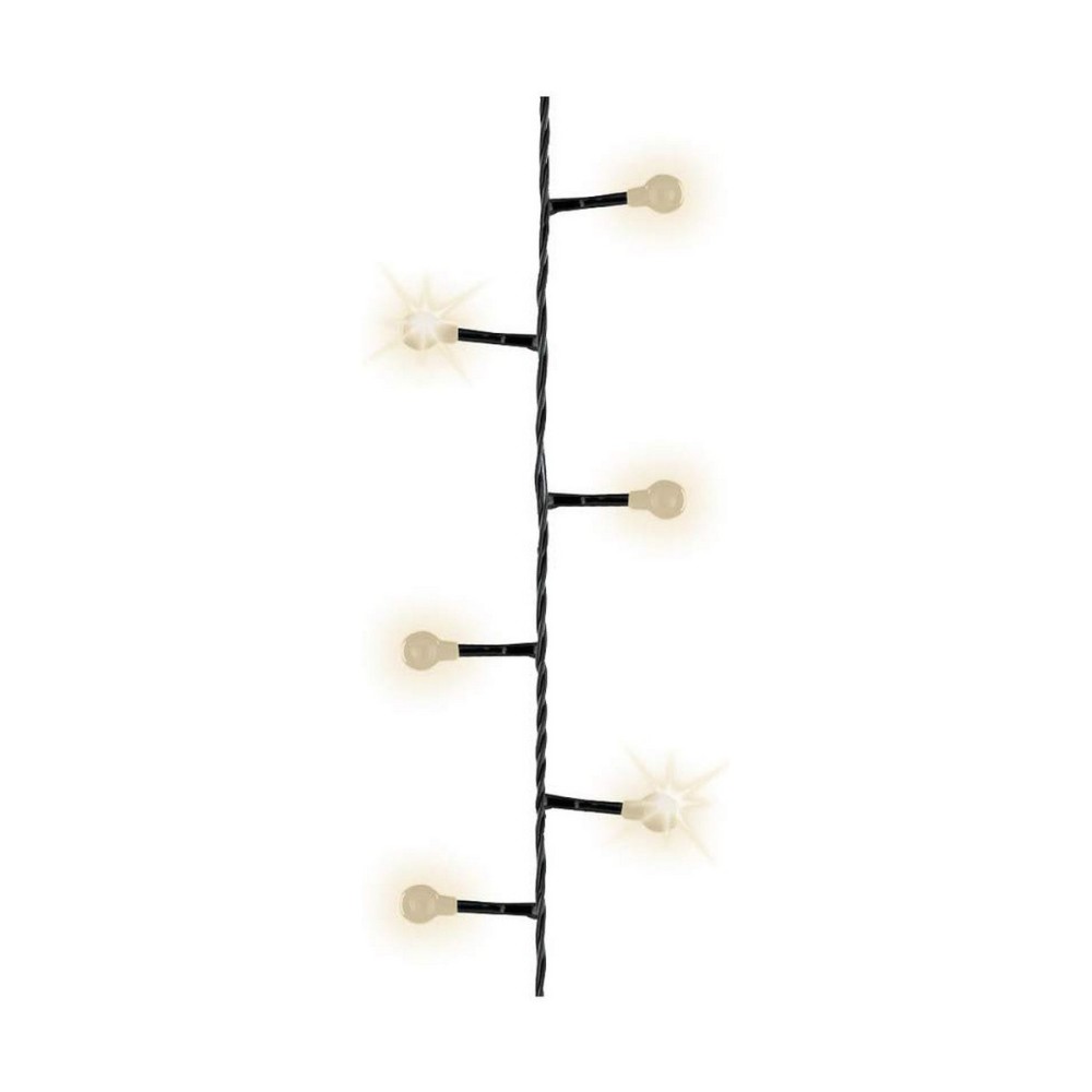 Wreath of LED Lights Lumineo Cherry Compact White (14 m)