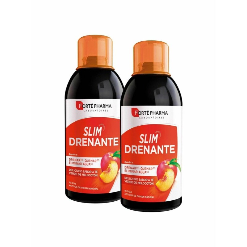 Food Supplement Forté Pharma Slim Drenante 500 ml Peach 2 Units