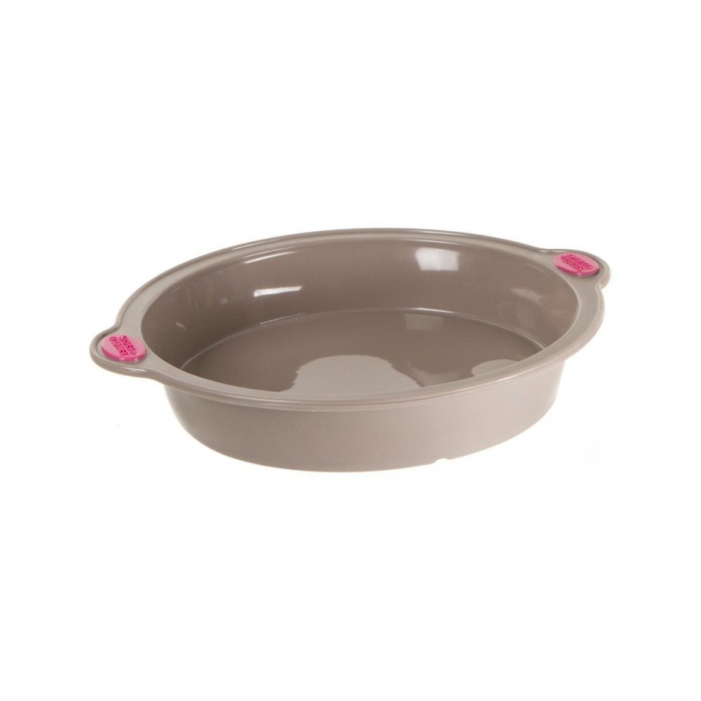 Silikonform mit Griff Secret de Gourmet Braun Silikon 24 cm