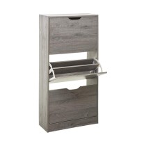 Schuhschrank 5five Simply Smart Hellgrau Holz 115 x 60 x 24 cm
