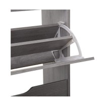 Schuhschrank 5five Simply Smart Hellgrau Holz 115 x 60 x 24 cm