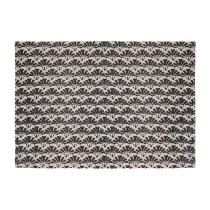 Tapis Atmosphera Noir Beige Coton Multicouleur 60 x 90 cm