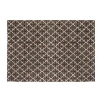 Tapis Atmosphera Noir Beige Coton Multicouleur 60 x 90 cm