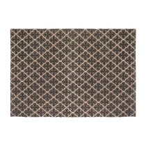 Teppich Atmosphera Schwarz Beige Baumwolle Bunt 60 x 90 cm