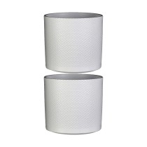 Planter Mica Decorations Ceramic White