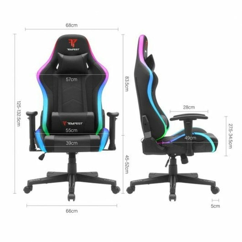 Gaming Chair Tempest Glare Black