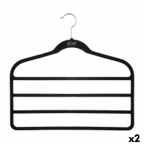 Mehrfachbügel für Hosen 5five Simply Smart Schwarz Nylon ABS 44,8 x 41,5 cm Hosen