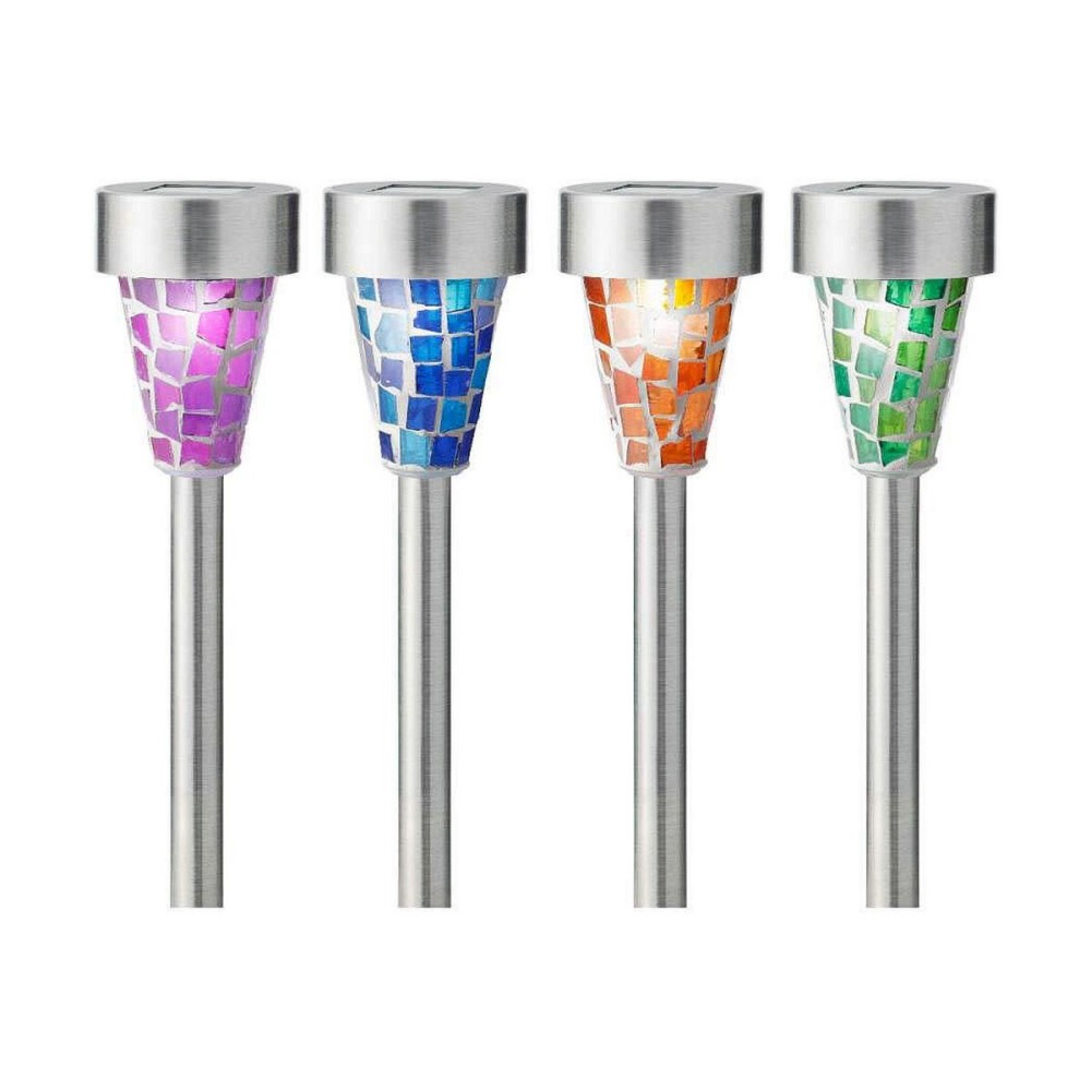Gartenfackel Lumineo 39 cm Bunt Solar
