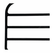 Multiple Trouser Hanger 5five Simply Smart Black Nylon ABS 44,8 x 41,5 cm Trousers
