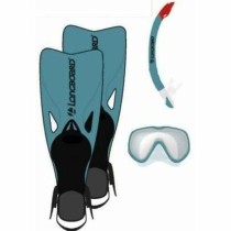 Diving Goggles with Snorkle and Fins Longboard 42-45