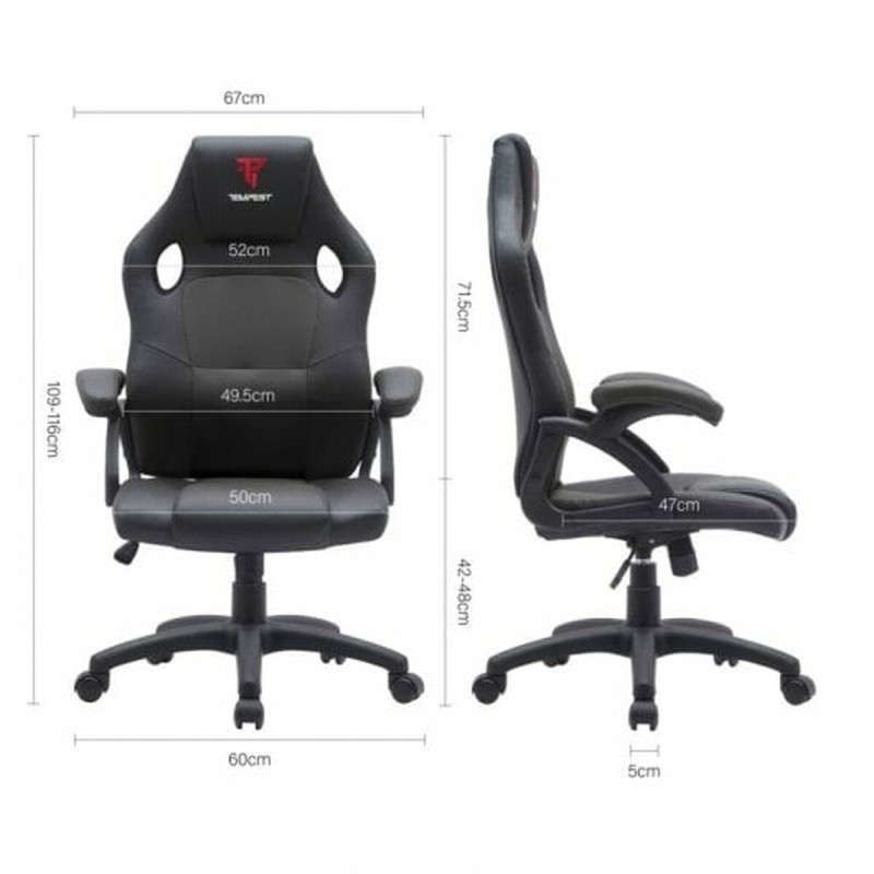 Gaming Chair Tempest Discover Black