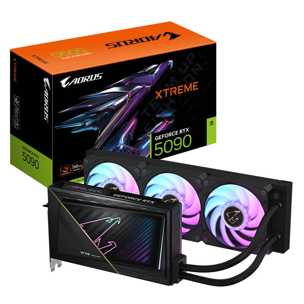 Carte Graphique Gigabyte 9VN5090AW-00-G10 nvidia geforce rtx 5090 GDDR7
