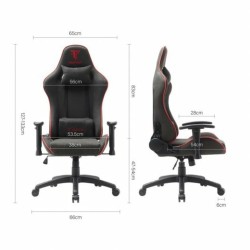 Chaise de jeu Tempest Vanquish Rouge