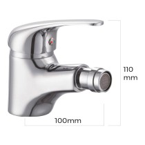 Mixer Tap EDM 01161 Stainless steel Brass