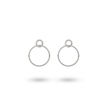 Ladies' Earrings 24KAE 42409S Silver