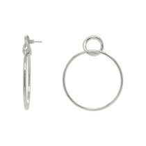 Ladies' Earrings 24KAE 42409S Silver