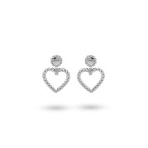 Ladies' Earrings 24KAE 42405S Silver