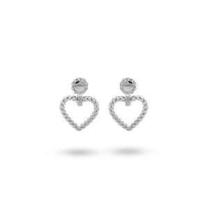 Ladies' Earrings 24KAE 42405S Silver