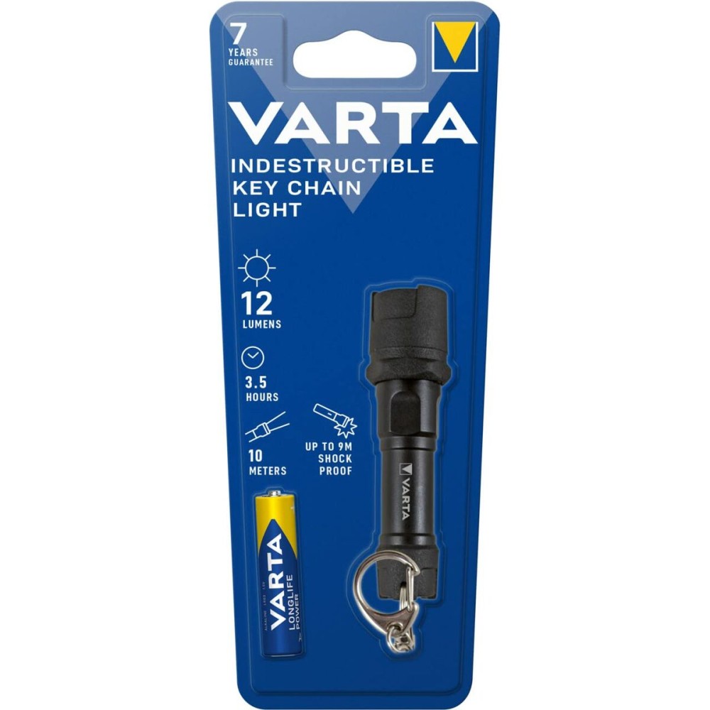 Schlüsselanhänger LED-Taschenlampe Varta Indestructible 12 Lm