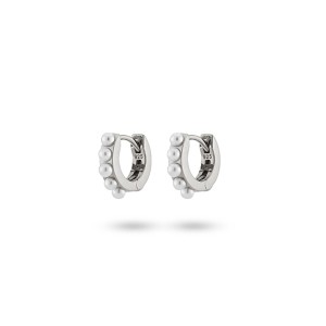 Ladies' Earrings 24KAE 42419S Silver