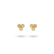 Ladies' Earrings 24KAE 42430Y Golden