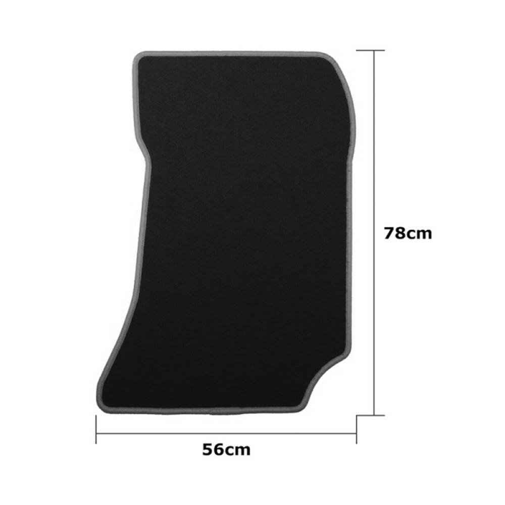 Car Floor Mat Set OCC Motorsport OCCMC0089YE Mercedes X218 Cls Shooting Brake 5 Pieces
