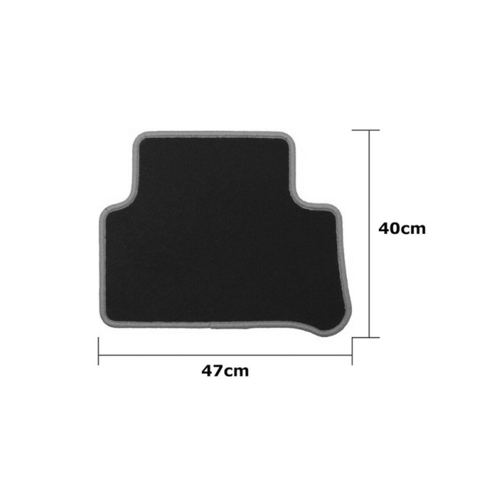 Car Floor Mat Set OCC Motorsport OCCMC0089YE Mercedes X218 Cls Shooting Brake 5 Pieces
