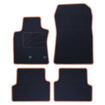 Car Floor Mat Set OCC Motorsport OCCRT0038YE Yellow Renault Modus 5 Pieces